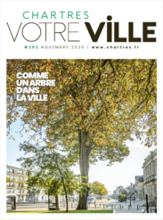 Votre Ville #202 – Couverture du magazine de la Ville de Chartres