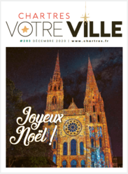 Votre Ville #203 – Couverture du magazine de la Ville de Chartres