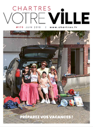 Votre Ville #179 - Couverture du magazine de la ville de Chartres
