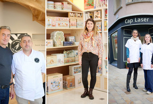 Les nouveaux commerces à Chartres : Les Moulins La Fayette, Mini Toi Mini Moi, Cap laser
