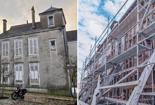 Exemples de batis anciens à réhabiliter dans le centre-ville de Chartres