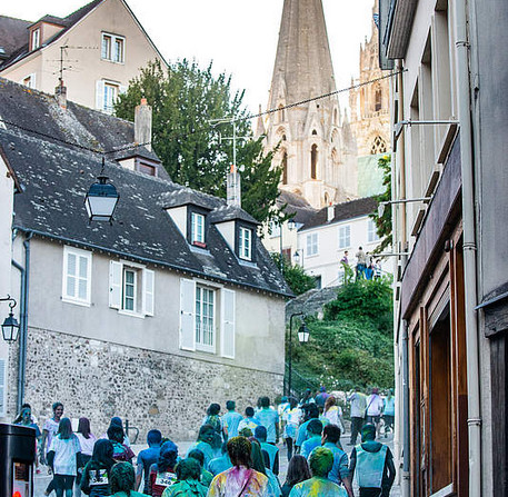 Color Chartres 2018, course-balade réservée aux étudiants de Chartres métropole – Ville de Chartres