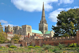 La cathédrale Sainte Trinité de Chichester