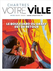 Votre Ville #198 – Couverture du magazine de la Ville de Chartres