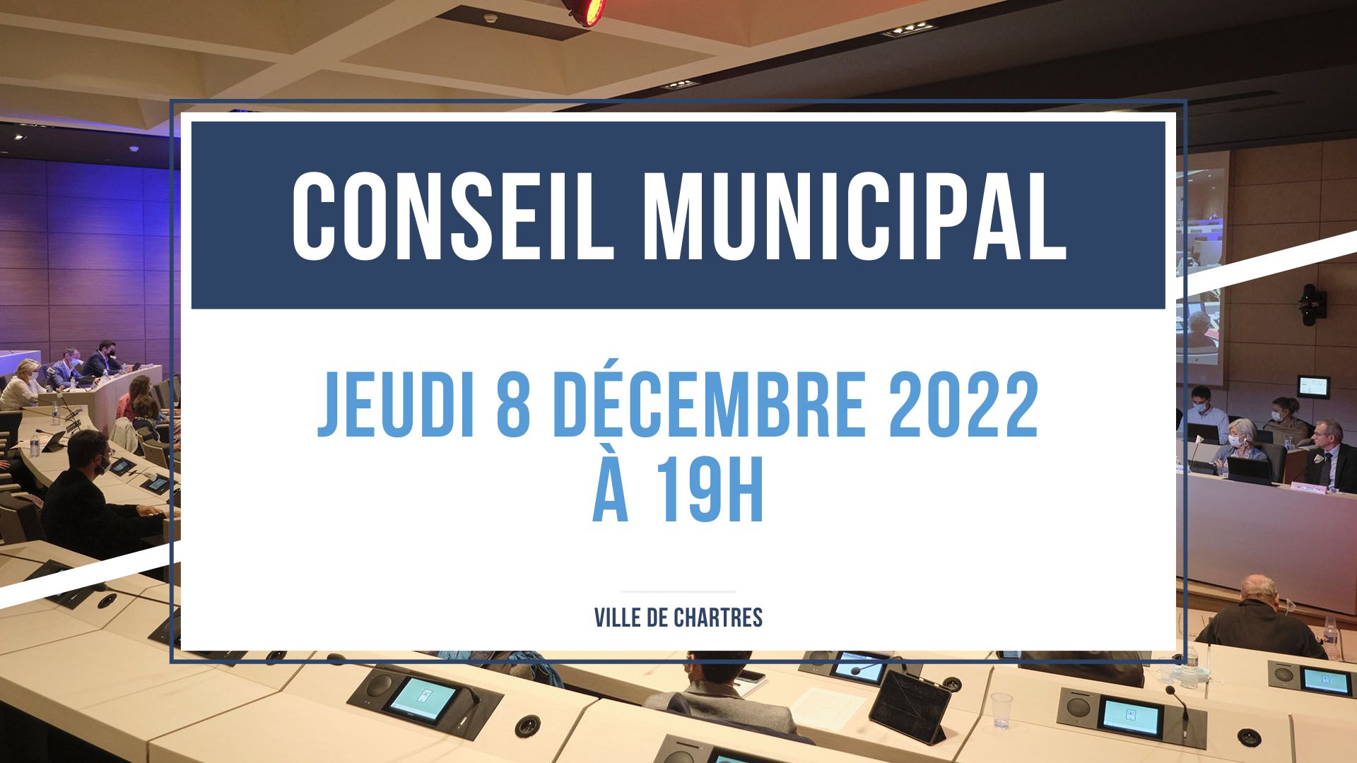 Conseil municipal du 8 décembre 2022