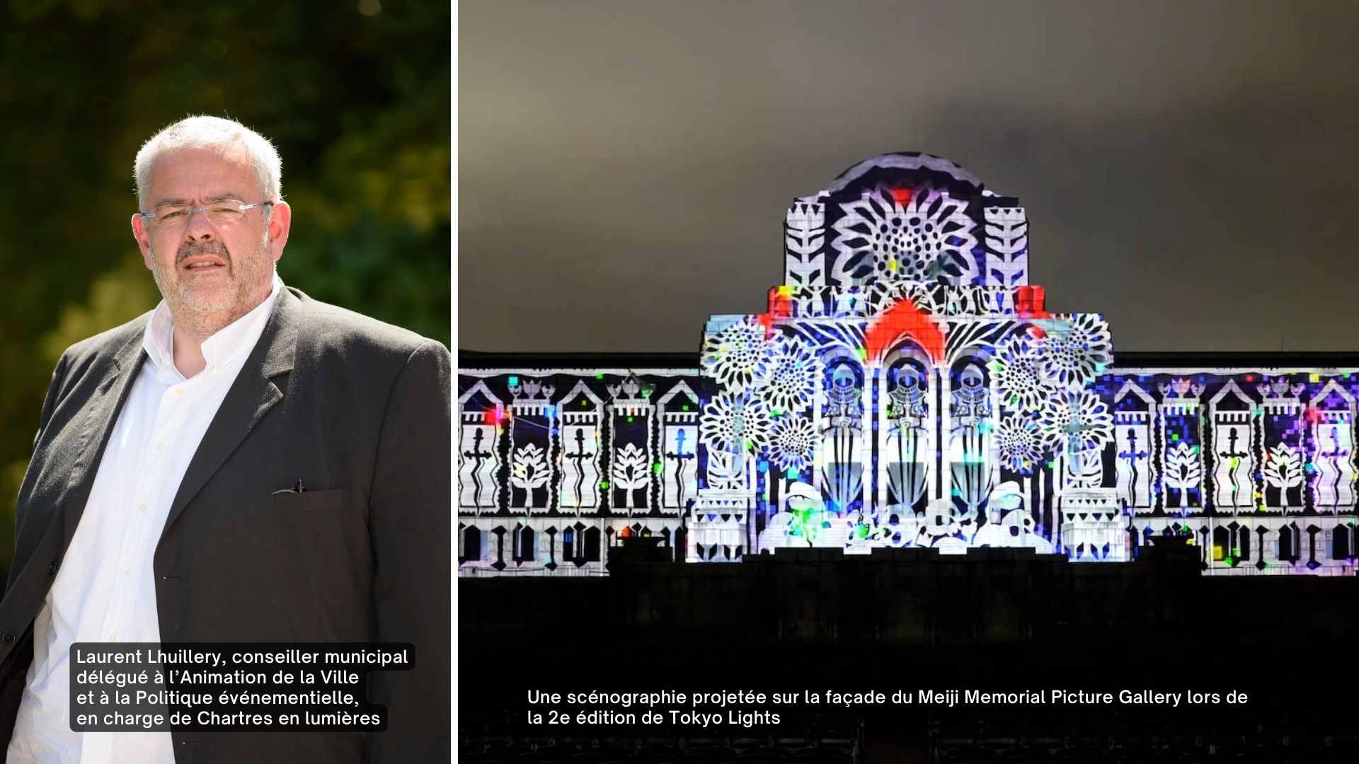 Chartres en lumières inspire Tokyo