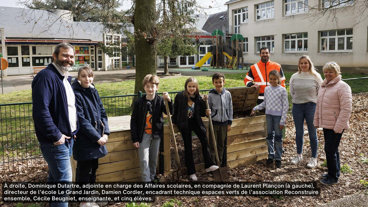 Composteur à l'école