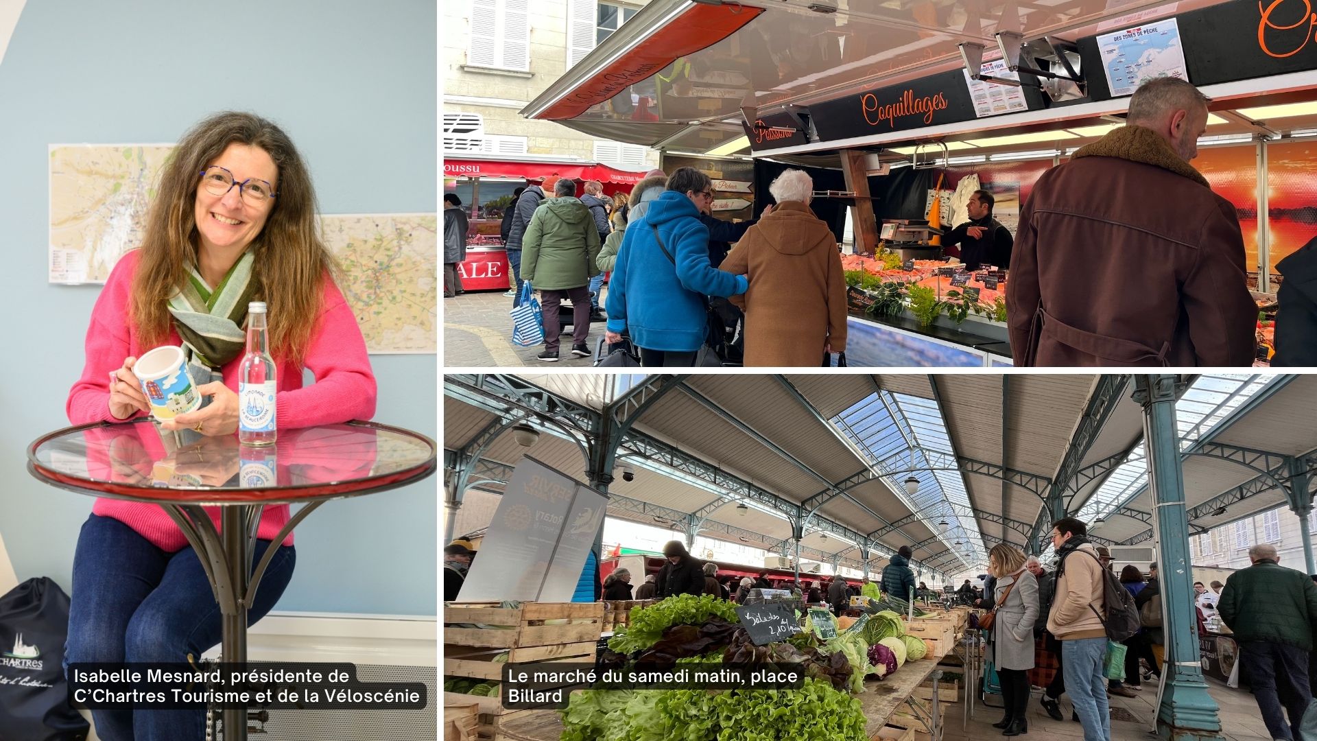 Isabelle Mesnard, présidente de C’Chartres Tourisme et de la Véloscénie