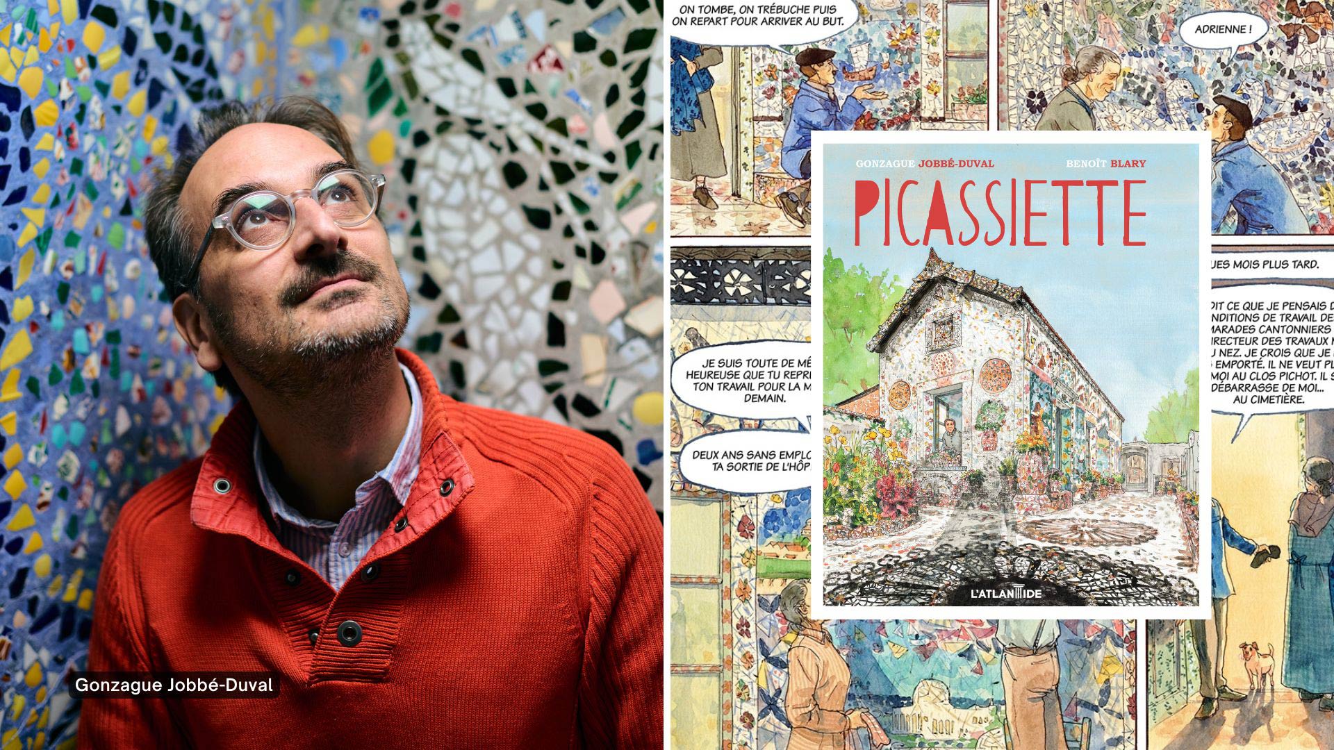 La Maison Picassiette en bande dessinée