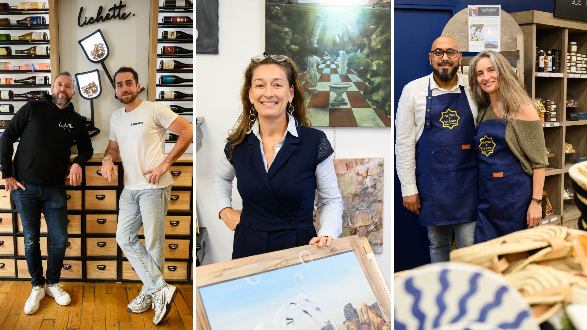 Les nouveaux commerces à Chartres : Lichette, l'Atelier en Artborescence, Aux mille et un délices