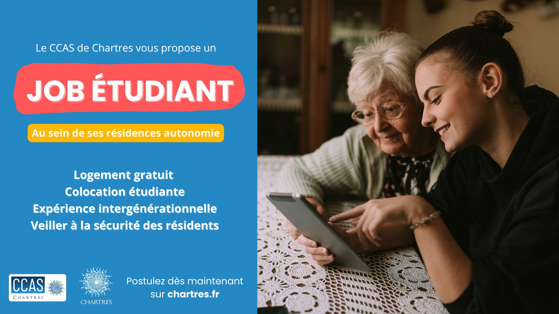 Une solution gratuite de logement pour les étudiants au sein des résidences autonomie