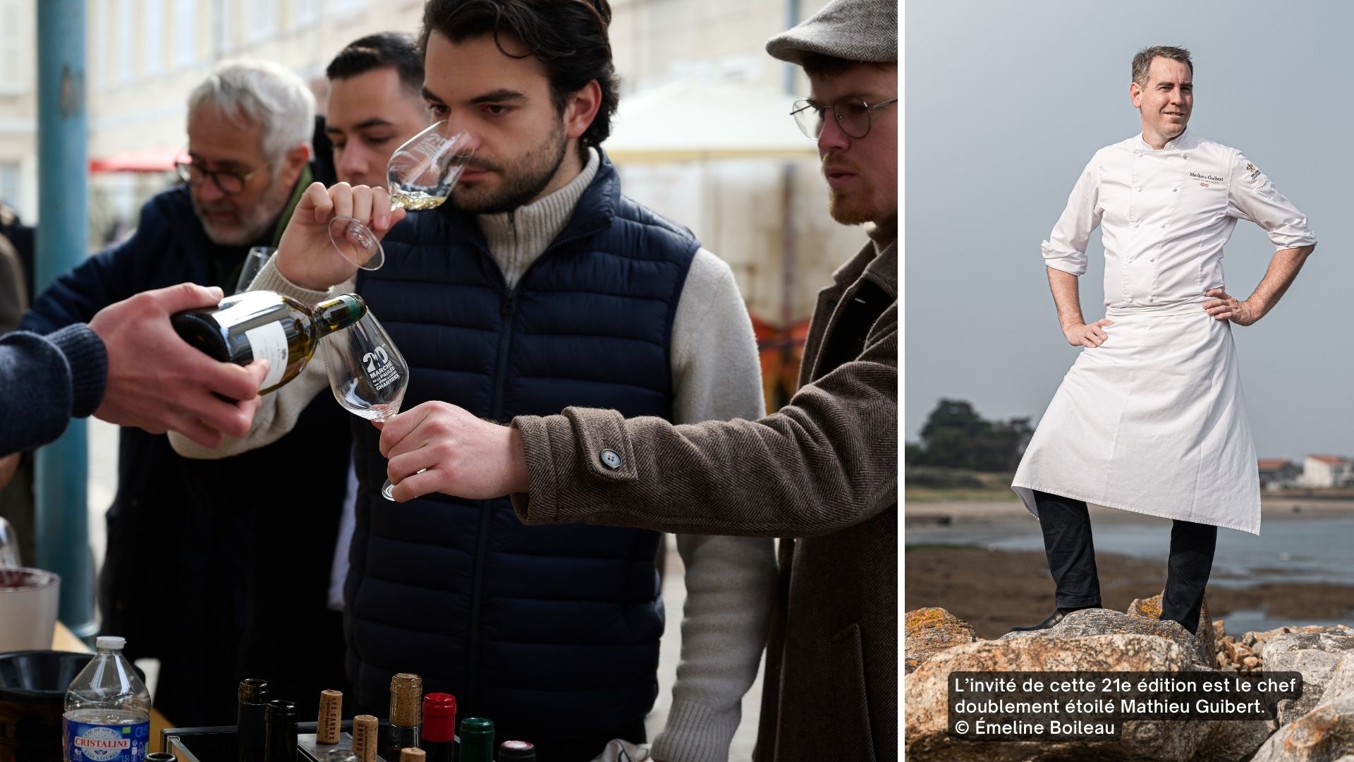 Le march&eacute; de la paul&eacute;e des vins de Loire.