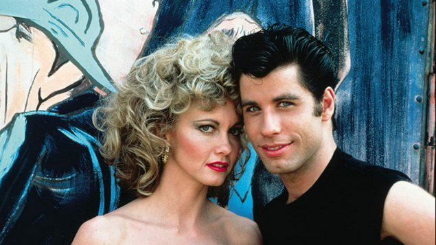 Grease - avec John Travolta et Olivia Newton-John.