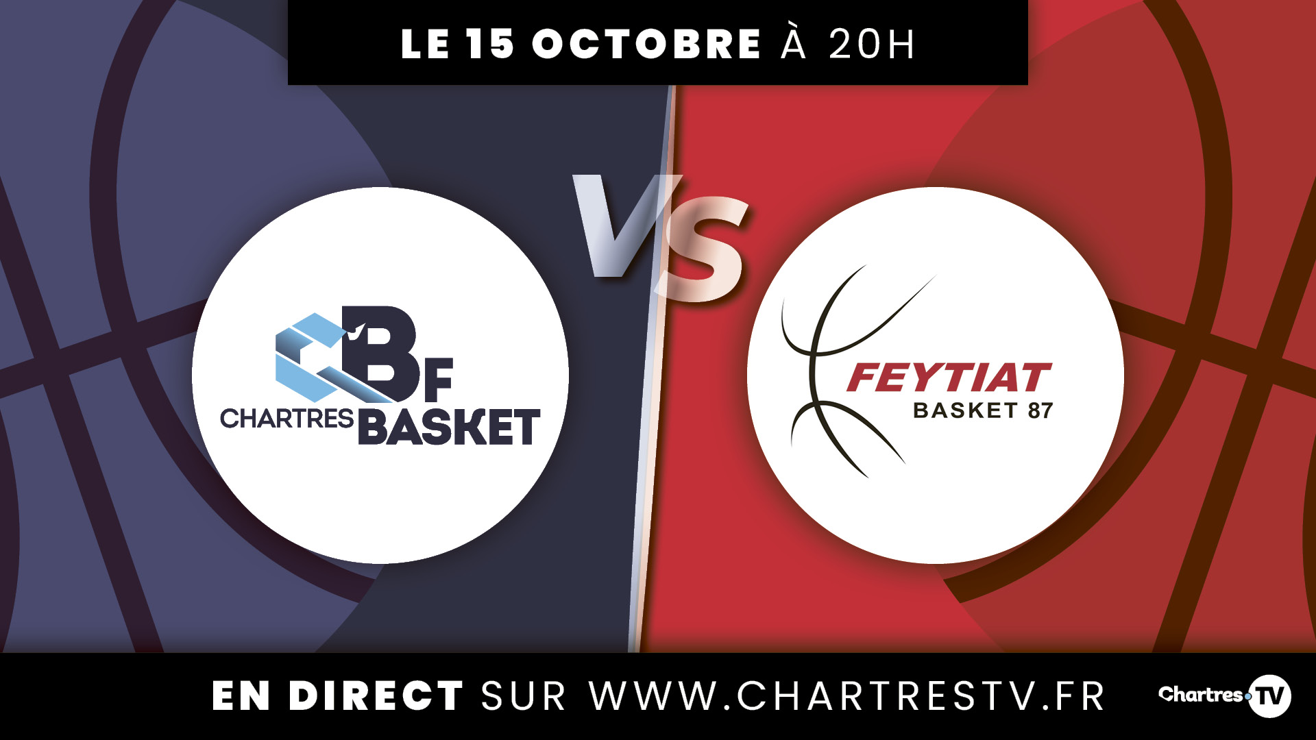 C'Chartres Basket Féminin vs Feytiat Basket