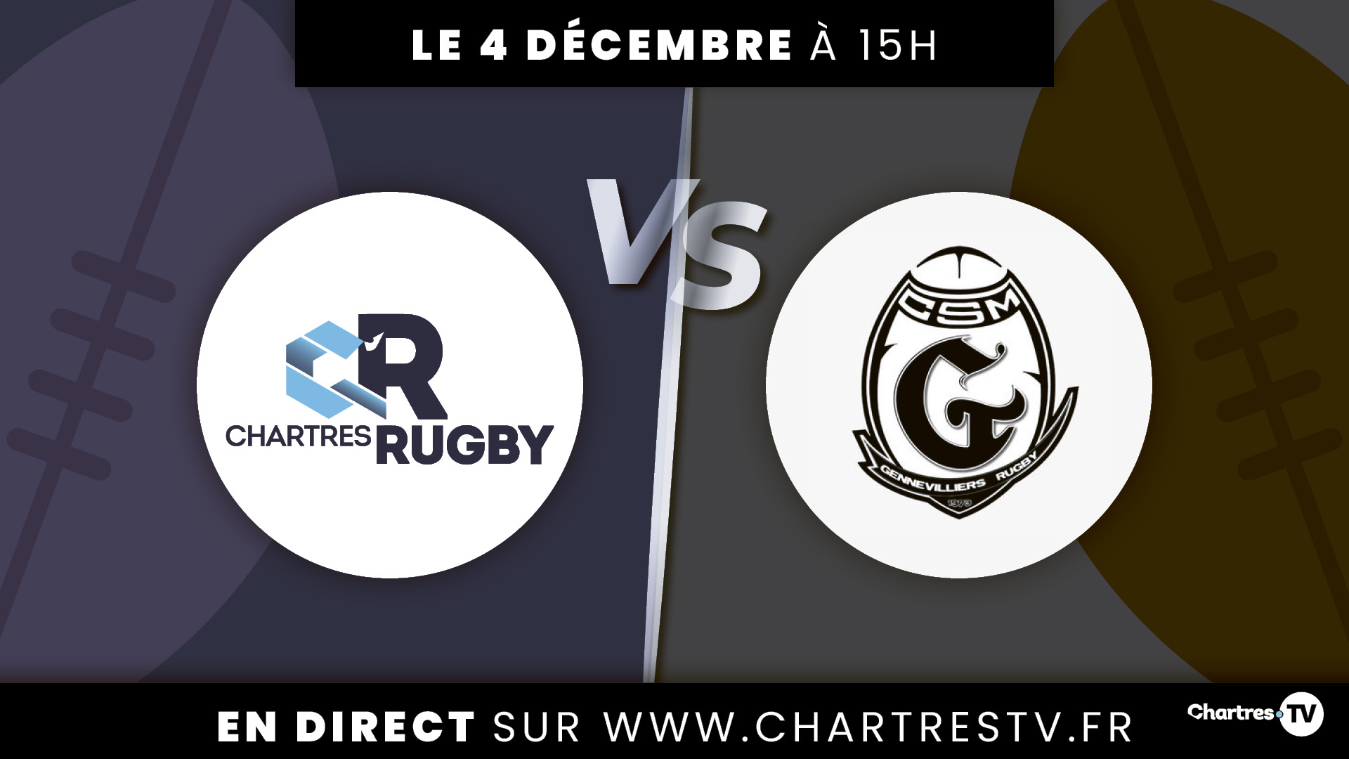 C'Chartres Rugby vs Gennevilliers
