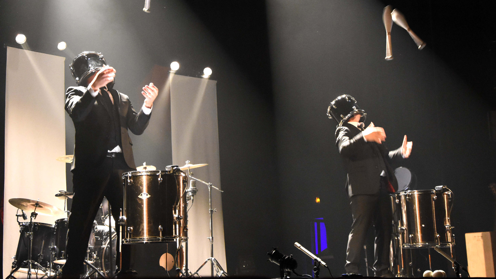 Drum Brothers, un spectacle de Stéphane, Cyril et Clément Colle - Théâtre de Chartres
