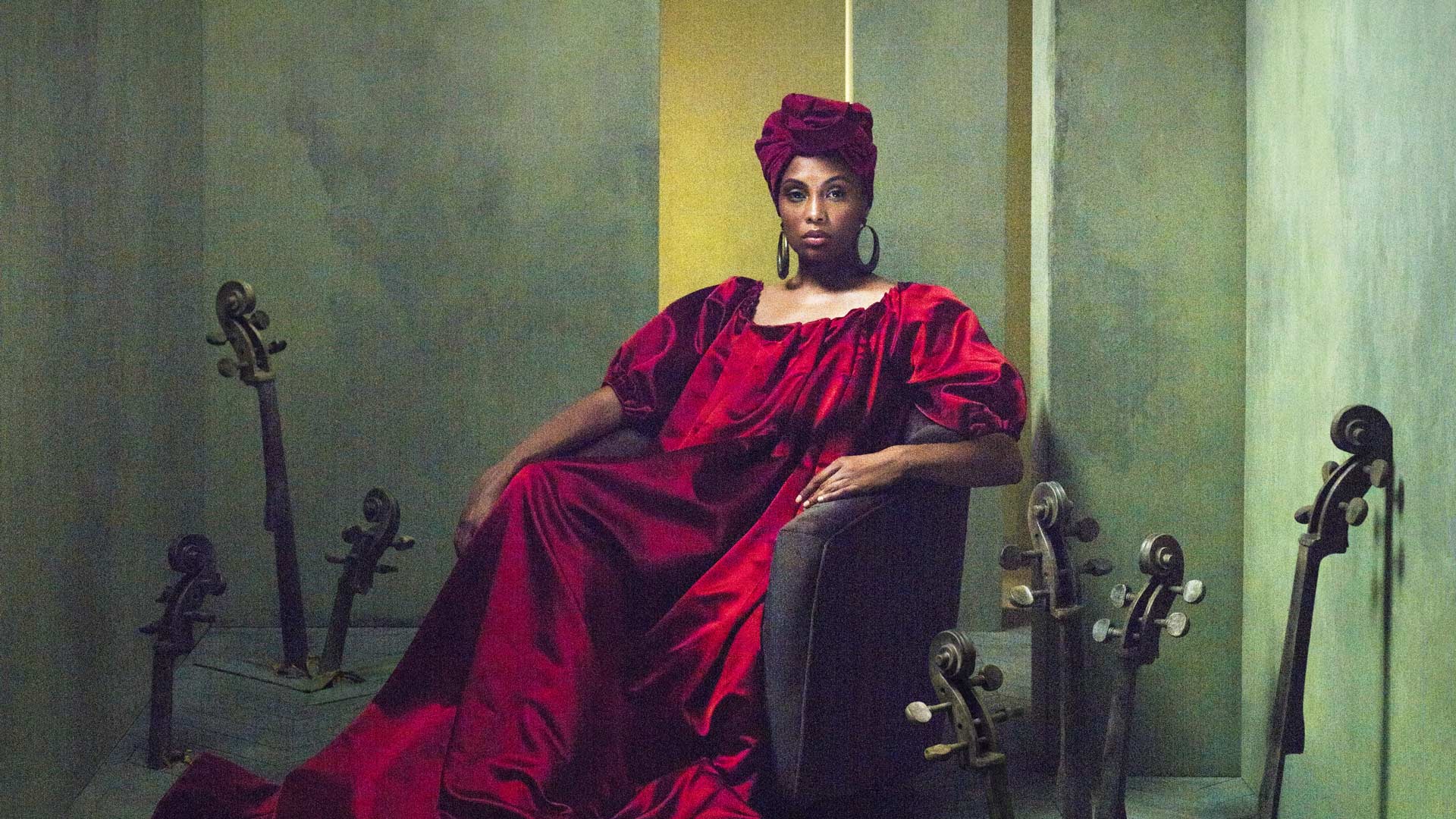 Voodoo Cello, un spectacle d'Imany. © Eugenio Recuenco