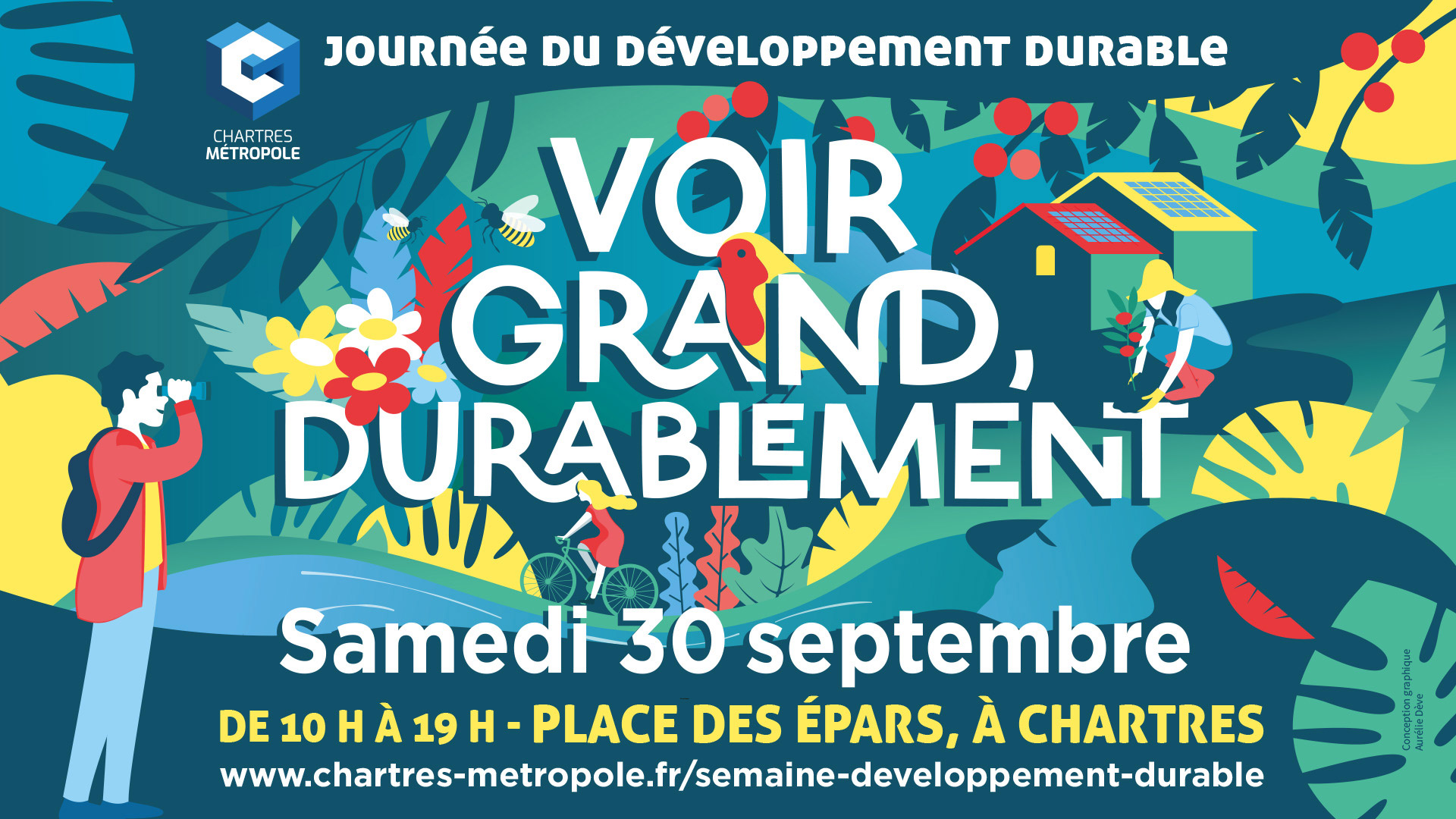 Affiche de la Journée du développement durable 2023