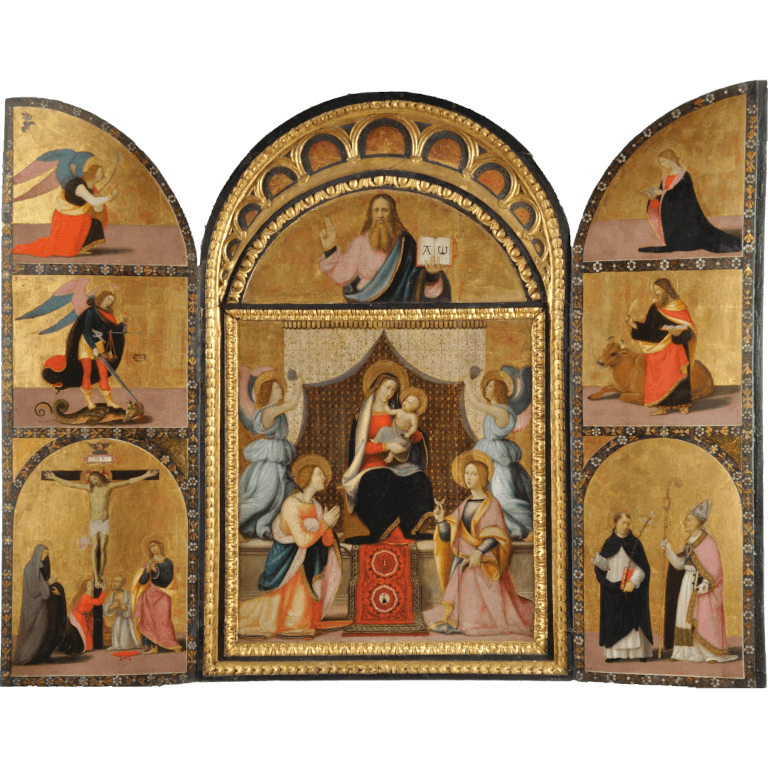 Mus&eacute;e des Beaux-Arts : Glorification de la sainte Vierge de Mariotto Albertinelli &ndash; Ville de Chartres