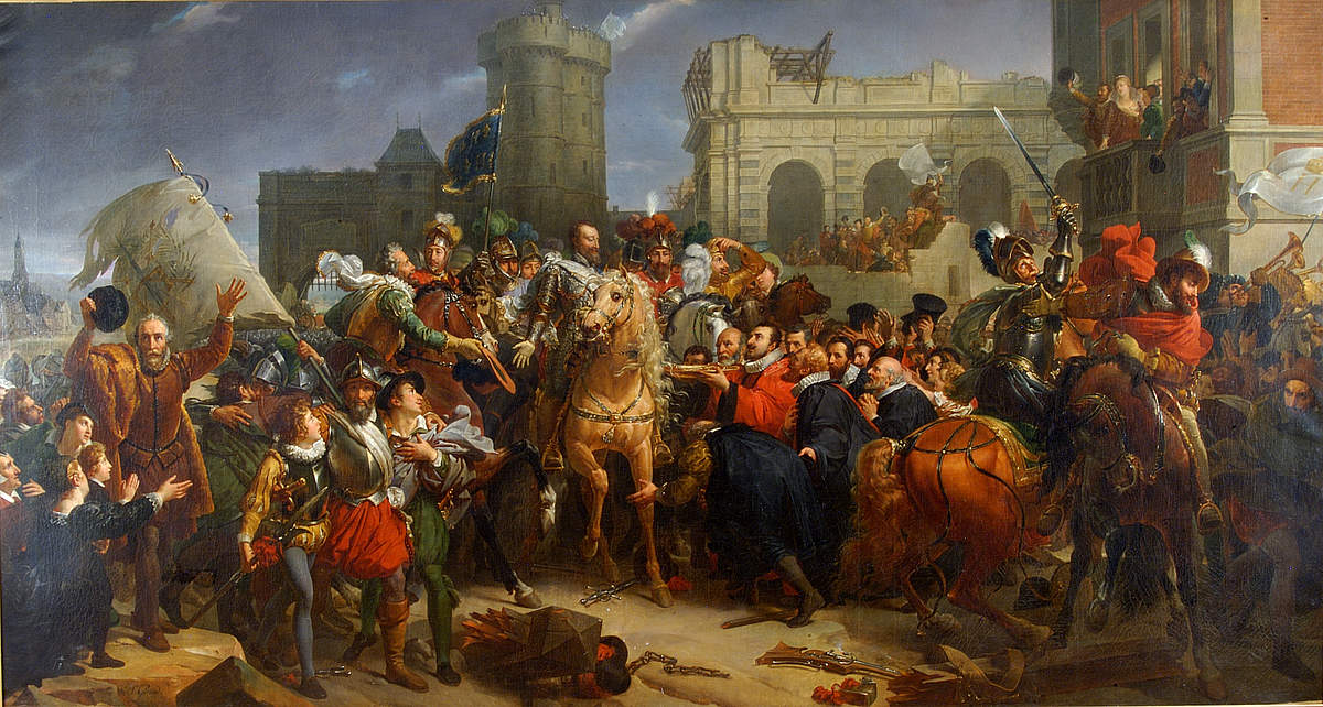 L’entrée d’Henri IV à Paris - François GERARD dit baron Gérard 