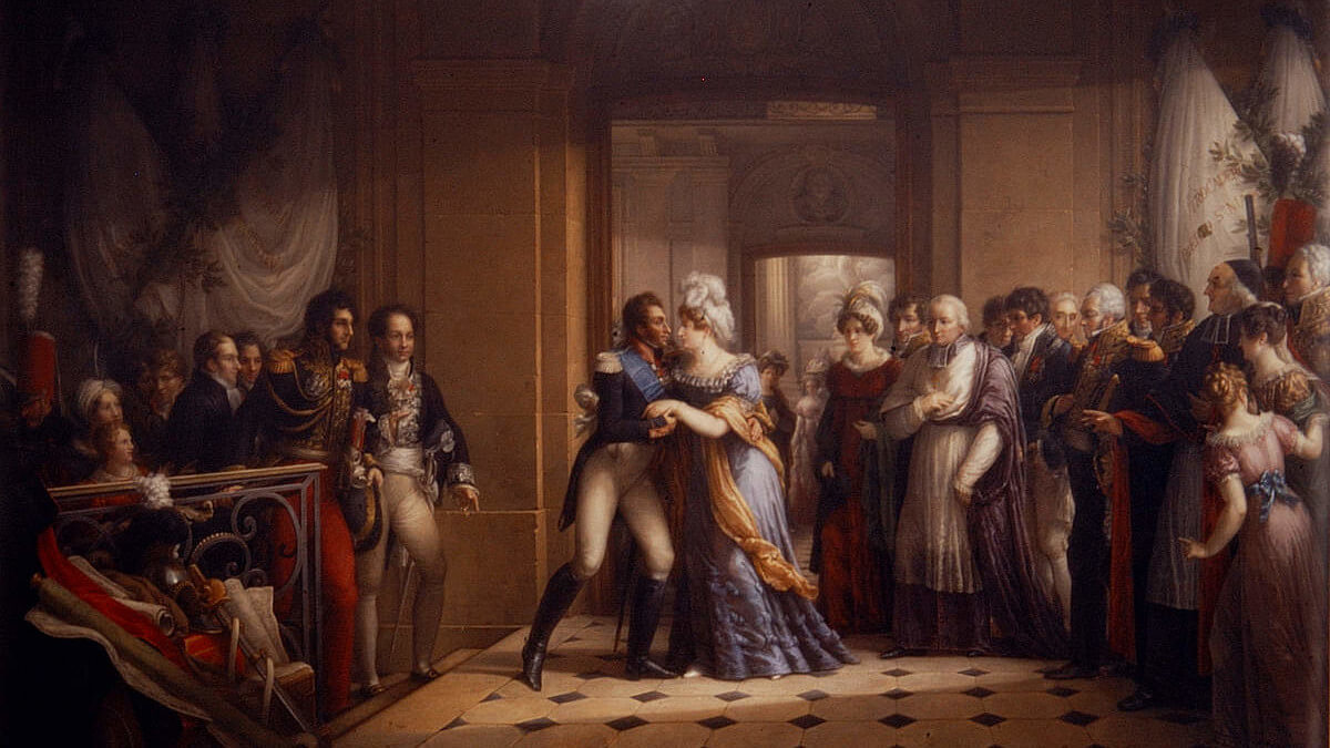 Mus&eacute;e des Beaux-Arts : L&rsquo;Entrevue du duc et de la duchesse d&rsquo;Angoul&ecirc;me de Garnier &ndash; Ville de Chartres