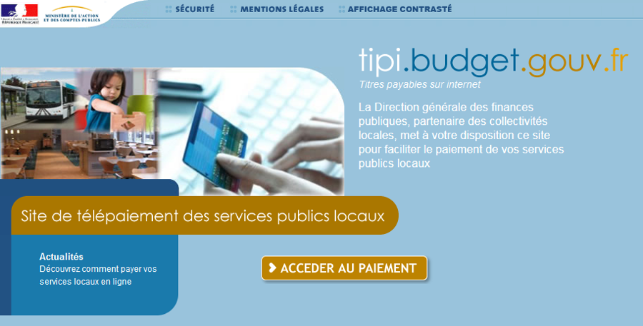 Comment payer vos factures avec le paiement TiPI ? Étape 1 : le portail de paiement – Ville de Chartres Comment payer vos factures avec le paiement TiPI ? Étape 1 : le portail de paiement – Ville de Chartres